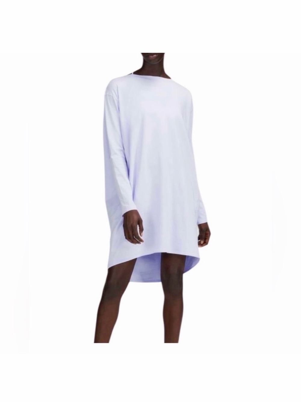 Size 2 lululemon athletica Back in Action Lavender Long Sleeve Dress